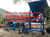 Máy bóc vỏ củ sắn, củ mì