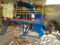 Máy chặt sắn khô( sắn củ đen)