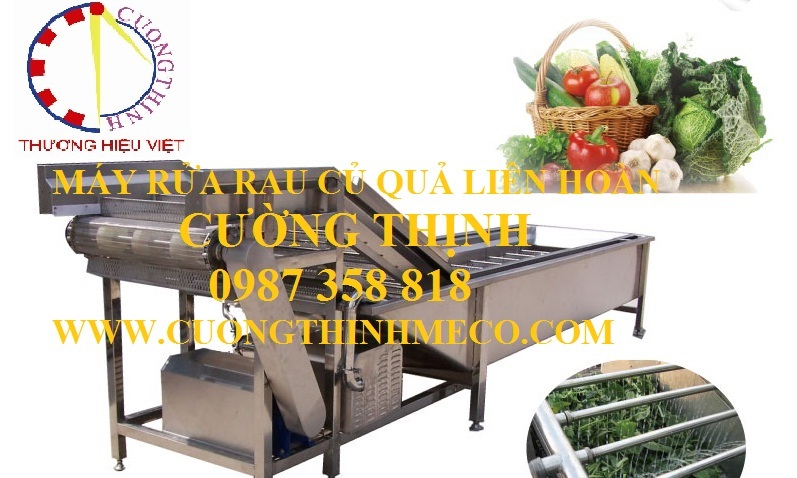 Máy rửa rau củ quả