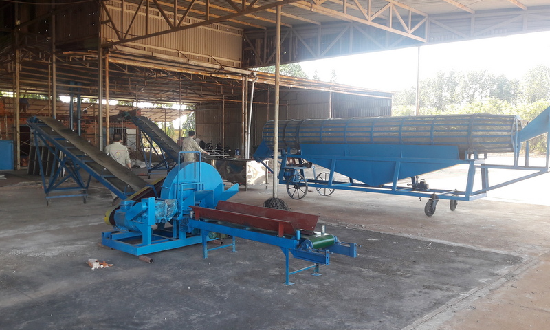 băng tải vận chuyển bao kiểu cánh chim